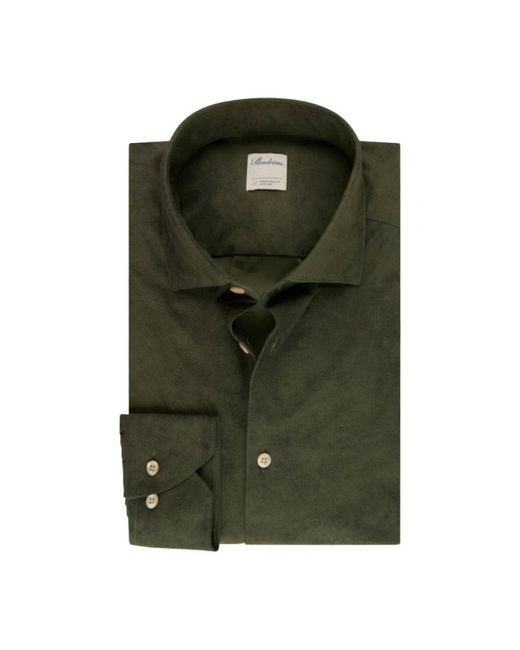 Formal Shirts Stenstroms de hombre de color Green