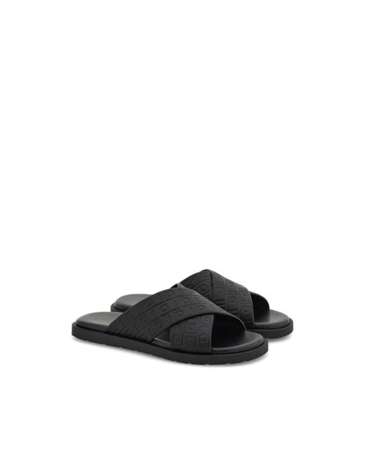 Sliders di Ferragamo in Black da Uomo