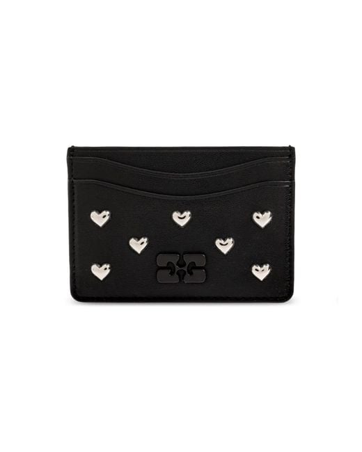 Ganni Black Wallets & Cardholders
