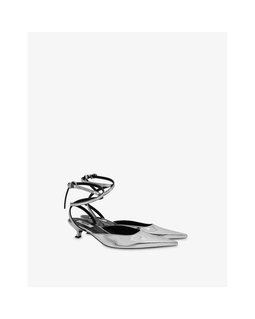 Moschino White Pumps