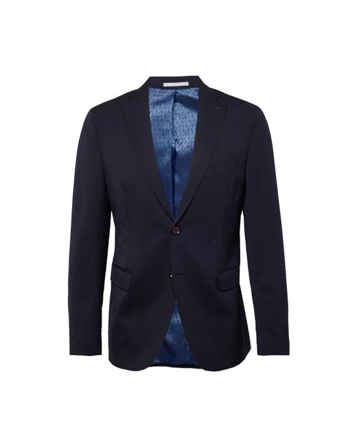 Michael Kors Kostuums ,Blauw ,Wol Elegant Wol Mengsel Pak in het Blue voor heren