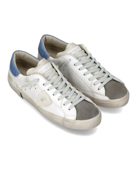 Philippe Model White Sneakers for men
