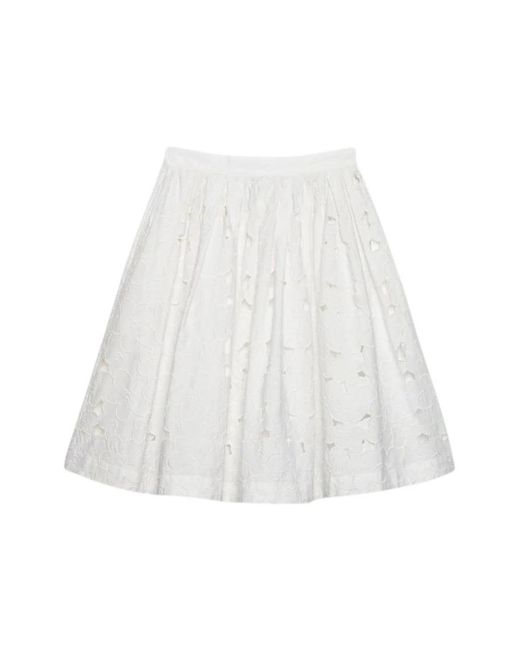 Short Skirts MSGM de color White