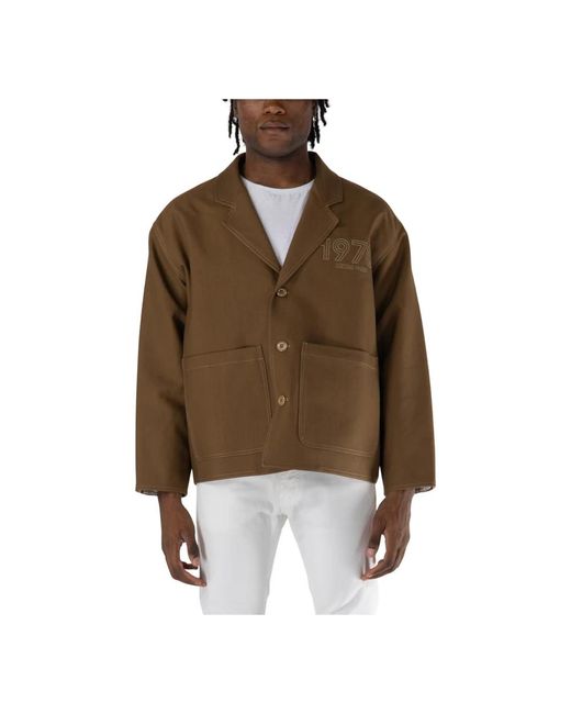 KENZO Brown Blazers for men
