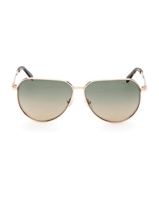 Guess Moderne Pilotenbrille in Gray für Herren