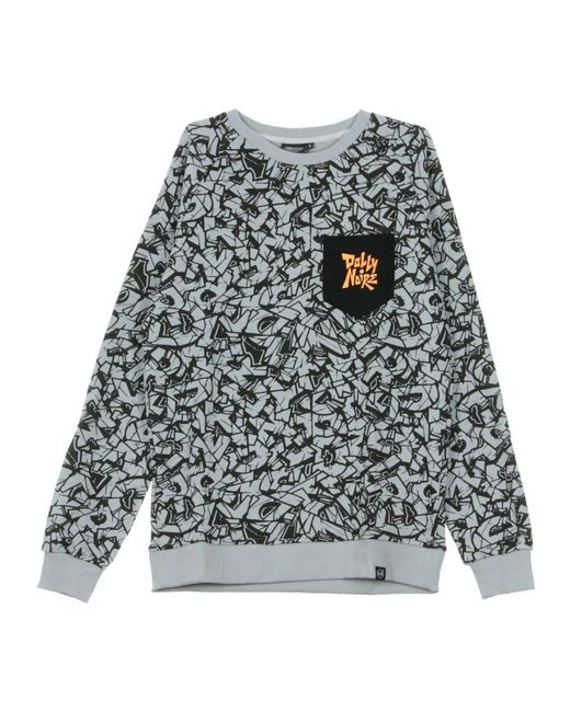 DOLLY NOIRE Gray Sweatshirts for men