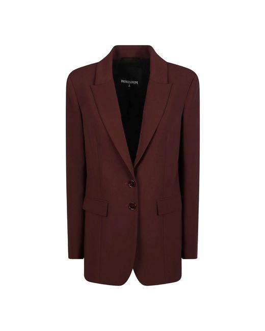 Patrizia Pepe Brown Blazers