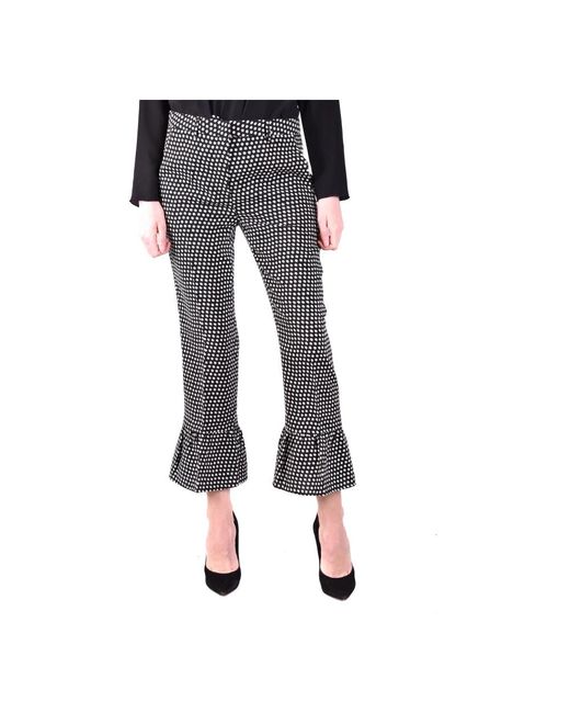 Philosophy Di Lorenzo Serafini Gray Cropped Trousers