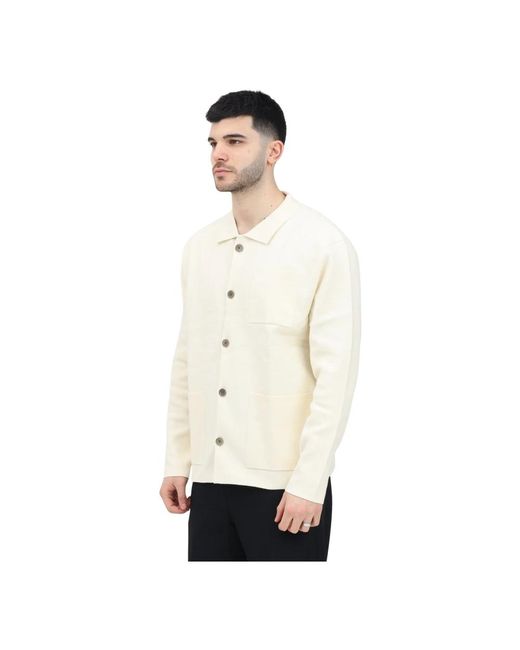 Cardigans SELECTED de hombre de color White