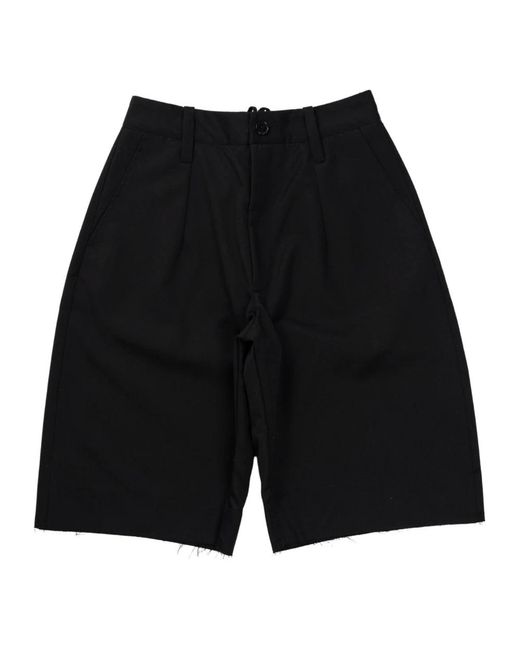 VAQUERA Black Casual Shorts
