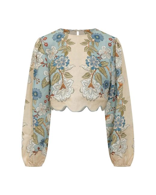 Farm Rio Green Blouses