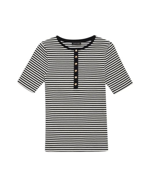 T-Shirts Anine Bing de color Black