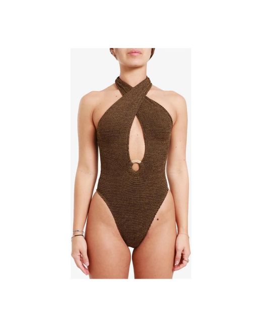 Bondeye One-Piece in het Brown