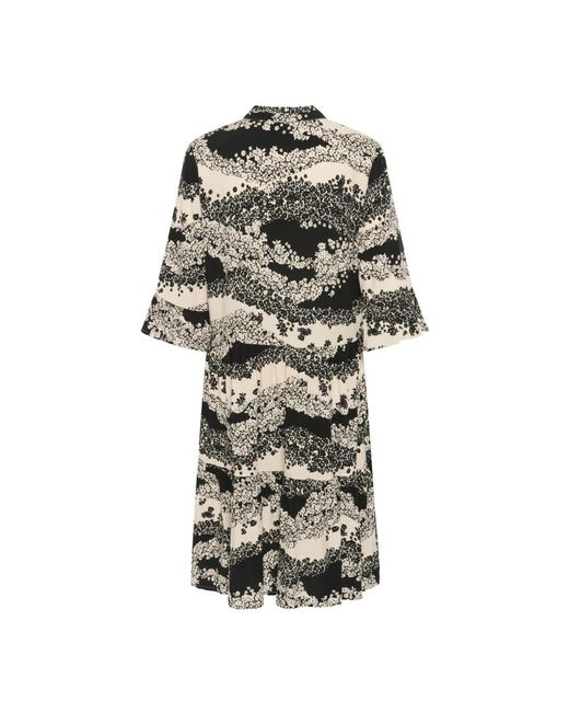 Saint Tropez Gray Midi Dresses