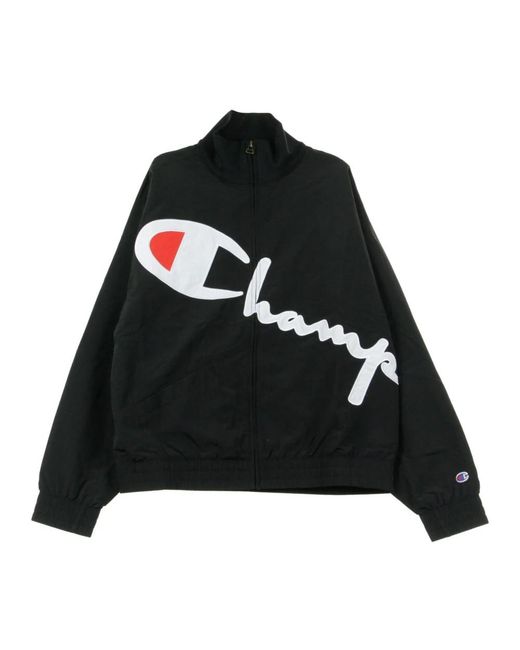Champion Dameswindjack Zwart in het Black