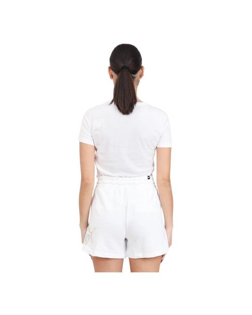 PUMA White Weiße summer daze shorts