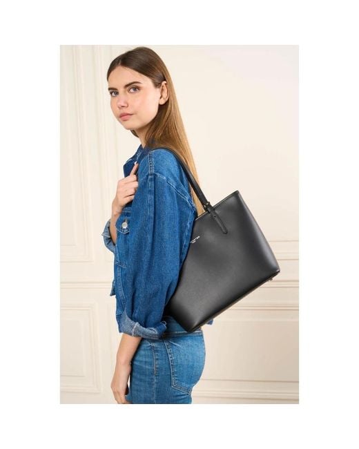 Lancaster Black Tote Bags