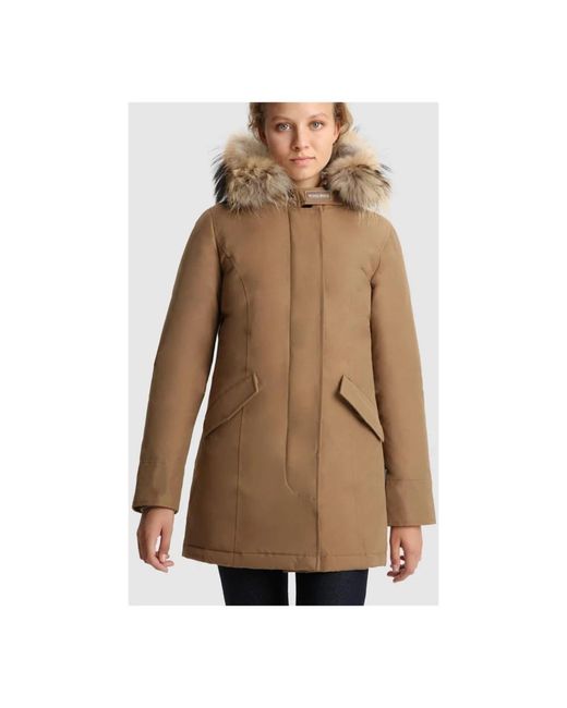 Woolrich Natural Parkas