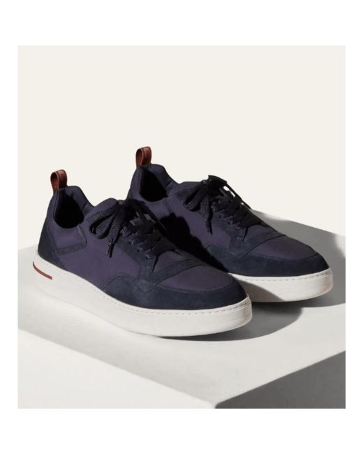 Loro Piana Blue Sneakers for men
