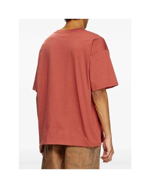 T-Shirts DIESEL de hombre de color Red