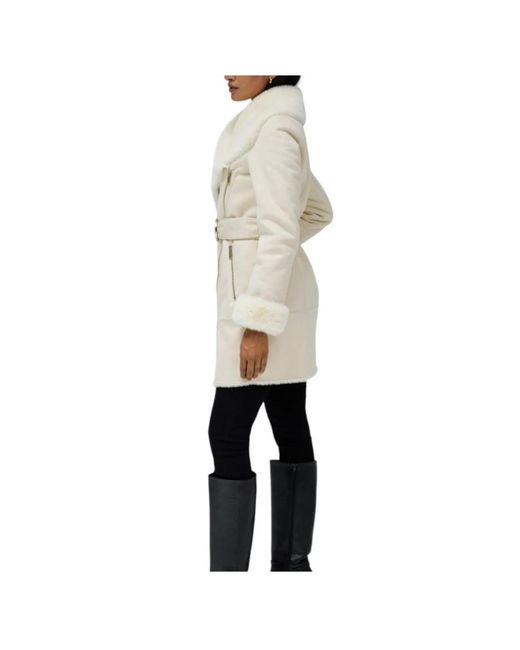 Salsa Jeans Natural Belted Coats