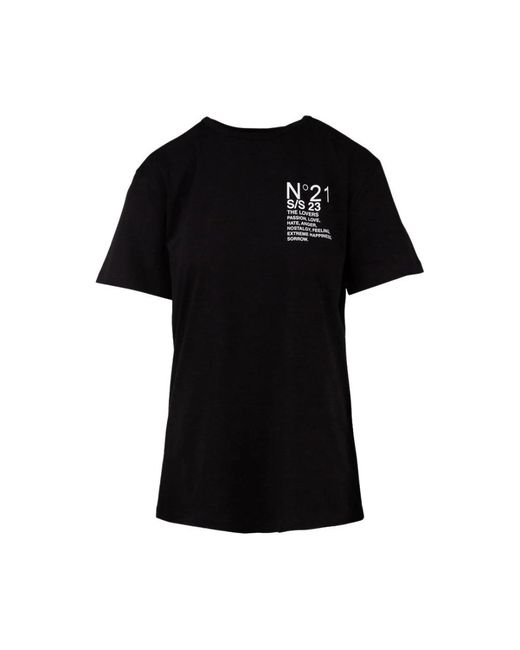 N°21 Black T-Shirts