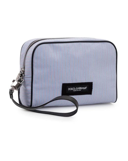Dolce & Gabbana Blue Toilet Bags for men