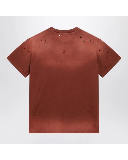 Golden Goose Deluxe Brand Red T-Shirts