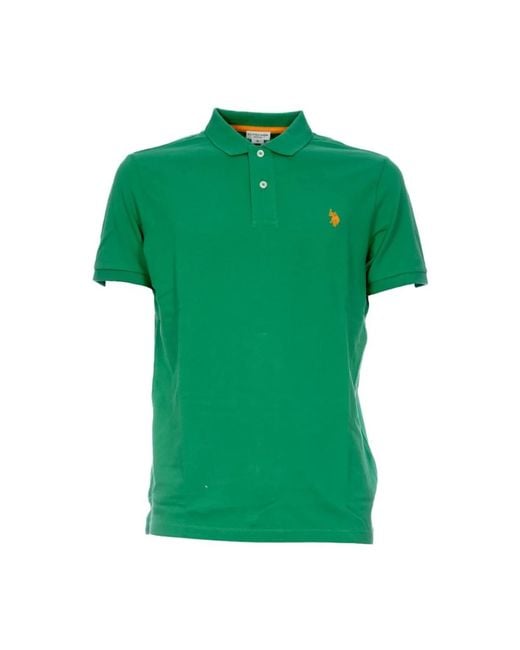 U.S. POLO ASSN. Klassisches polo shirt in Green für Herren