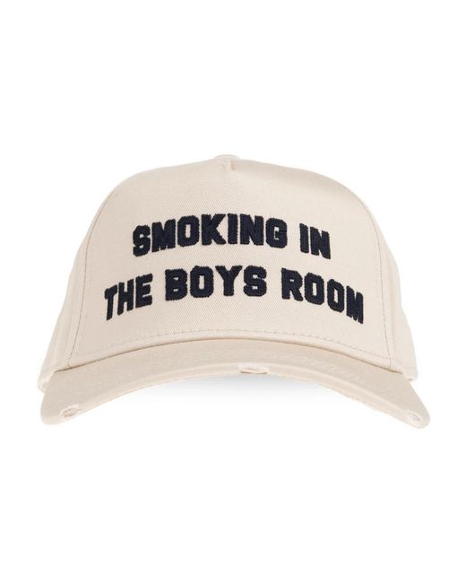 DSquared² Accessoires ,Katoen Baseballpet in het White voor heren