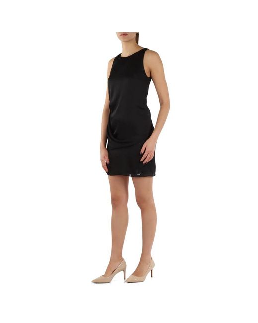 Armani Exchange Black Short Dresses