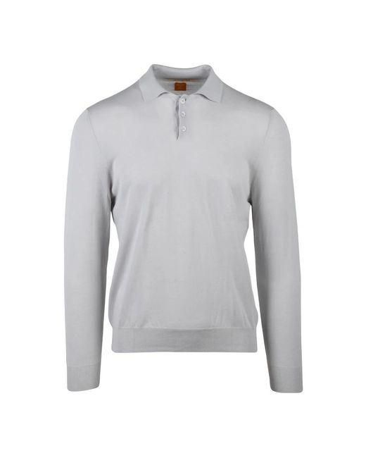 hindustrie Gray Polo Shirts for men