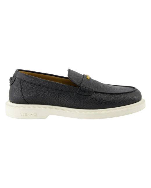 Versace Black Loafers for men