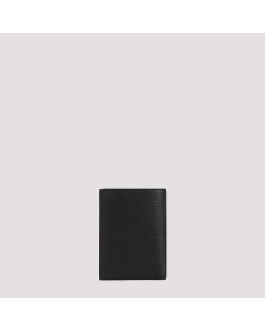 Valextra Black Wallets & Cardholders