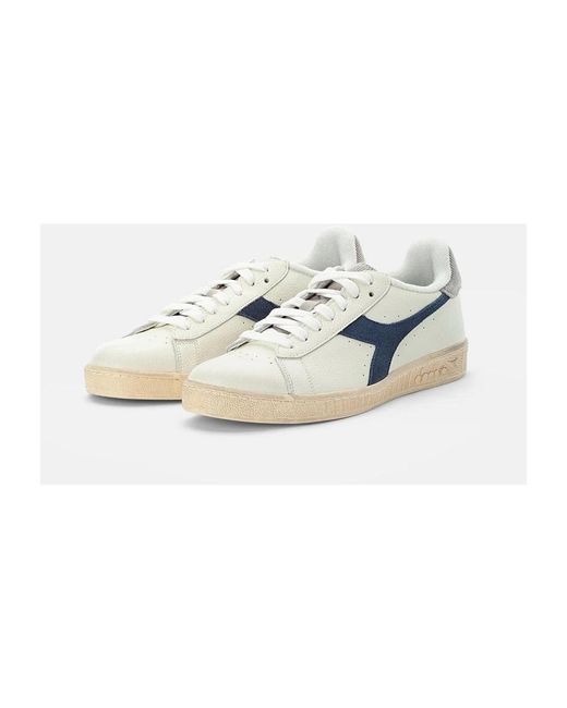 Diadora Blue Sneakers for men