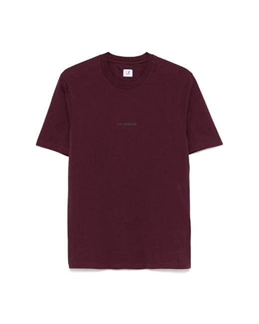 C P Company T-Shirts in het Purple voor heren