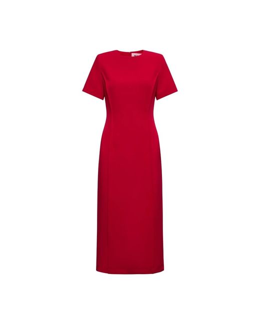 Midi Dresses di Silvian Heach in Red