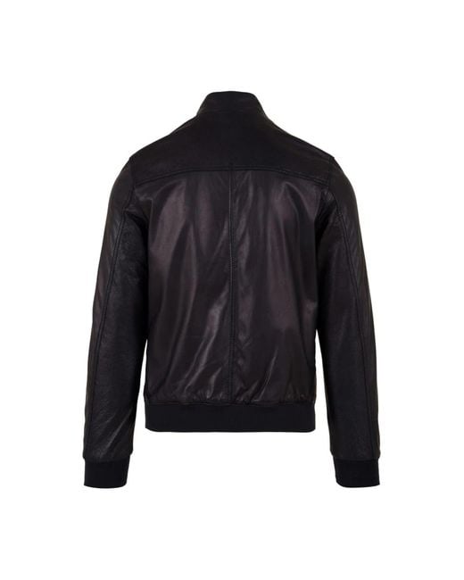 The Jack Leathers Blue Leather Jackets for men