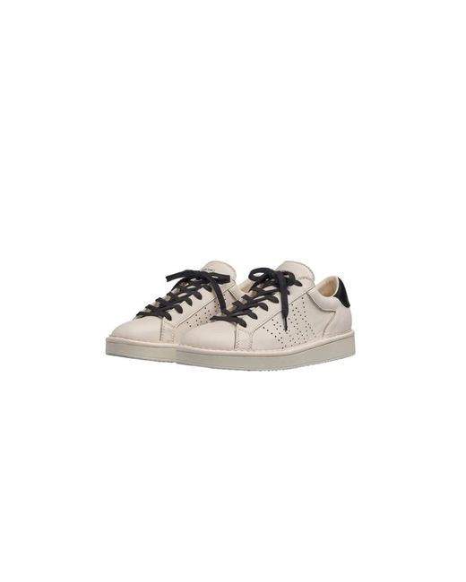 Pànchic White Schnür-Sneakers