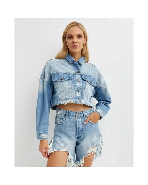 One Teaspoon Blue Denim Jackets