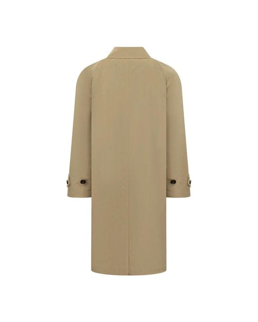 Burberry Natural Single-Breasted Coats for men