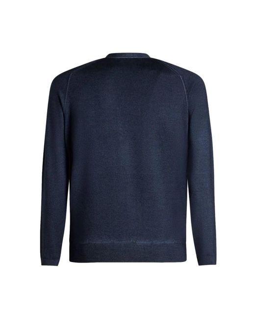 Etro Trim Cardigan in het Blue voor heren