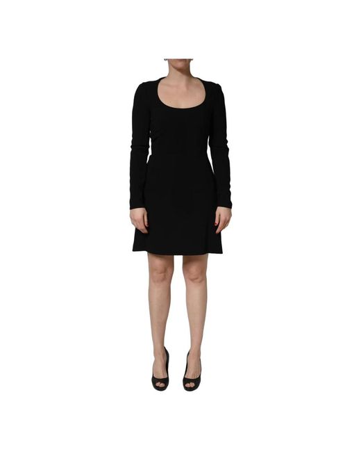 Roberto Cavalli Black Short Dresses