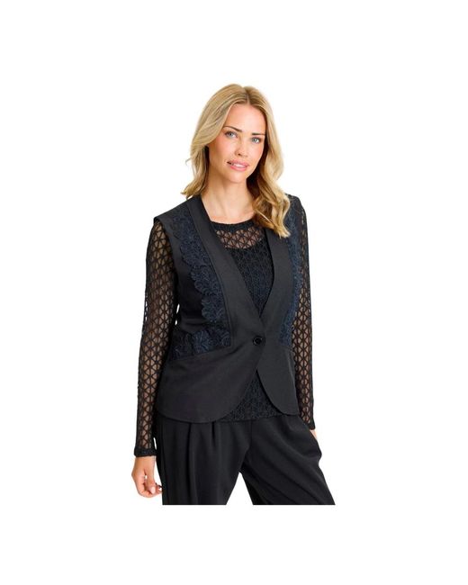 iN FRONT Vest in het Black