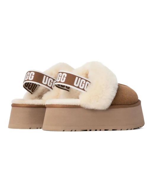 Flat Sandals Ugg de color Natural
