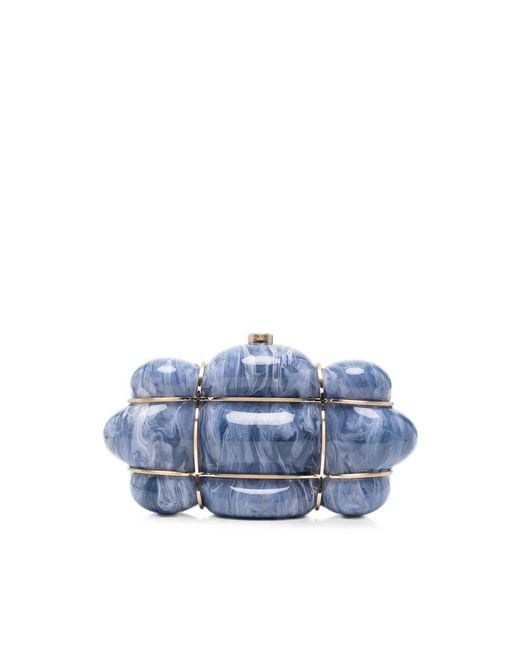 Cult Gaia Blue Clutches