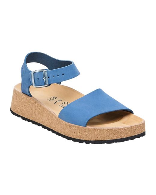Birkenstock Blue Flat Sandals