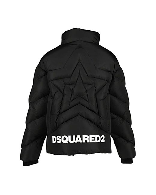 Winter Jackets di DSquared² in Black da Uomo