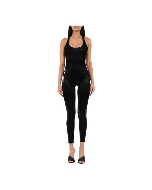 Elisabetta Franchi Black Jumpsuits