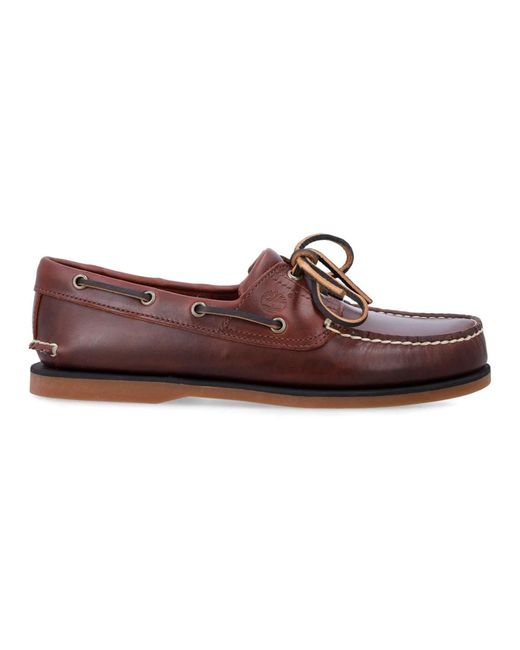 Timberland Red Sailor Shoes for men